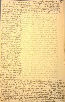 Image for c1870s ORIGINAL, SIGNIFICANT CIVIL WAR DIARY DETAILING THE BRUTAL TREATMENT AND SCANDALOUS TRIAL OF 3 UNION OFFICERS HANDWRITTEN BY A KEY PLAYER & MUCH MALIGNED MIDDLE AGED UNION ARMY OFFICER, ATTORNEY WHO AT ONE TIME OR ANOTHER HAD THE EAR OF PRESIDENTS