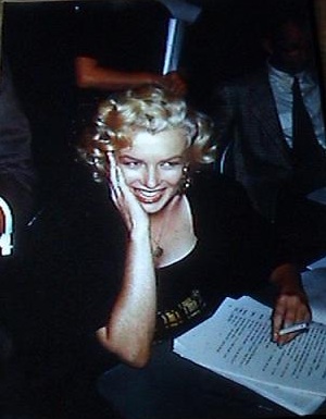 Image for 1952 ARCHIVE OF ORIGINAL COLOR STEREOVIEW POSITIVES OF THE REMARKABLE AND STUNNINGLY BEAUTIFUL MARILYN MONROE DURING A BROADCAST OF EDGAR BERGEN AND CHARLIE MCCARTHY'S RADIO SHOW