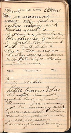Image for 1907 ORIGINAL MANUSCRIPT DIARY HANDWRITTEN BY AN OVER ACHIEVING NAVAL ACADEMY MIDSHIPMAN ONLY TO DIE ONE MONTH AFTER GRADUATION