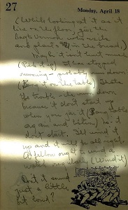 Image for 1927 ORIGINAL MANUSCRIPT DIARY HANDWRITTEN BY A MICHIGAN MASTER OF MAGIC
