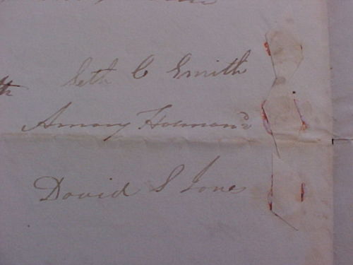 Image for 1829 ORIGINAL MANUSCRIPT CONTRACT AGREEMENT BY A NOTED BOLTON MASSACHUSETTS BUSINESSMAN HIRING TO 'CONVEY THE UNITED STATES MAIL'