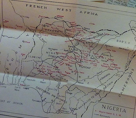 Image for 1942 -1949 ORIGINAL GROUP OF 12 DIARY LIKE LETTERS HANDWRITTEN BY A NOTED MISSIONARY BRINGING CHRISTIAN AID AND EDUCATION IN PARTS OF NIGERIA AND THE SUDAN WHERE NO WHITE PEOPLE HAVE BEEN SEEN BEFORE