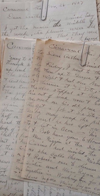 Image for 1895 - 1930s SUPER, ORIGINAL ARCHIVE OF LETTERS, DOCUMENTS AND EPHEMERA BY AN EARLY SETTLER OF TITUSVILLE AND CAPE CANAVERAL FLORIDA