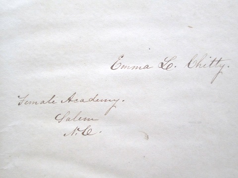 Image for 1871 - 1883 ORIGINAL MANUSCRIPT JOURNAL OF SOUTHERN POETRY AND LITERARY MUSINGS SOME PRO CONFEDERATE BY A NOTED SOUTH CAROLINA TEACHER AND DOLL MAKING PIONEER