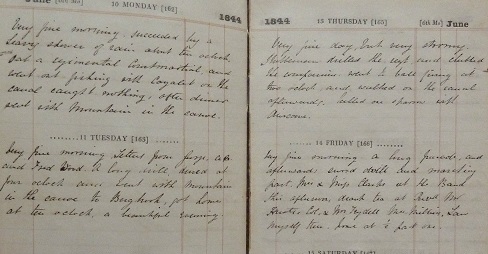 Image for 1844 ORIGINAL MANUSCRIPT DIARY HANDWRITTEN BY A VERY ABLE 27 YEAR OLD OFFICER IN THE 83rd REGIMENT OF FOOT SOON AFTER THEIR RETURN FROM CANADA