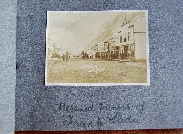 Image for 1904 ORIGINAL ALBUM OF SNAPSHOTS DEPICTING THE NORTHWEST TERRITORIES TOWN OF FRANK AND THE WORST CANADIAN NATURAL DISASTER IN NEAR ARCTIC HISTORY