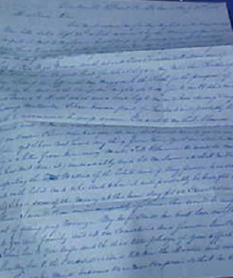 Image for 1857 ORIGINAL ANTE BELLUM MANUSCRIPT LETTER HANDWRITTEN BY AN ALABAMA MAN IN A FINANCIAL PREDICAMENT FROM THE LOSS OF HIS COMMERCIAL PROPERTY BY FIRE