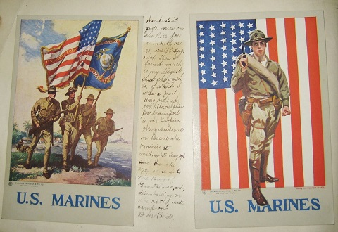 Image for 1917 ORIGINAL SCRAPBOOK COMPILED WITH HANDWRITTEN NOTES BY A UNITED STATES MARINE SERVING AT GUANTANAMO DURING THE SUGAR INTERVENTION