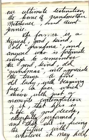 Image for 1916 ORIGINAL, CHARMING MANUSCRIPT DIARY OF A BUFFALO MAN'S TRIP TO DUNNVILLE ONTARIO AND A RETELLING OF HIS SCARY TIME IN THE BANANA ROOM