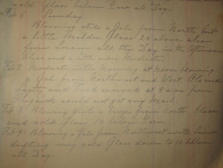 Image for 1919 - 1922 ORIGINAL MANUSCRIPT DIARY AND LOG BOOK OF A BUSY HUNTER, TRAPPER AND FISHERMAN PLYING HIS TRADE ON THE ALASKAN PENINSULA