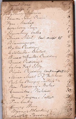 Image for 1820 ORIGINAL MANUSCRIPT COOKBOOK OF EARLY 19TH CENTURY BRITISH COOKING AND CULINARY ARTS