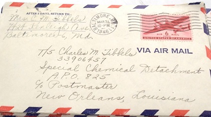 Image for 1944 - 1946 ORIGINAL ARCHIVE OF 150+ MANUSCRIPT LETTERS  HANDWRITTEN BY AN ADORING BALTIMORE HOMEMAKER WORSHIPING HER HUSBAND FROM AFAR KEEPING UP HEARTH, HOME AND THEIR HAPPY BABY UNTIL HE RETURNS