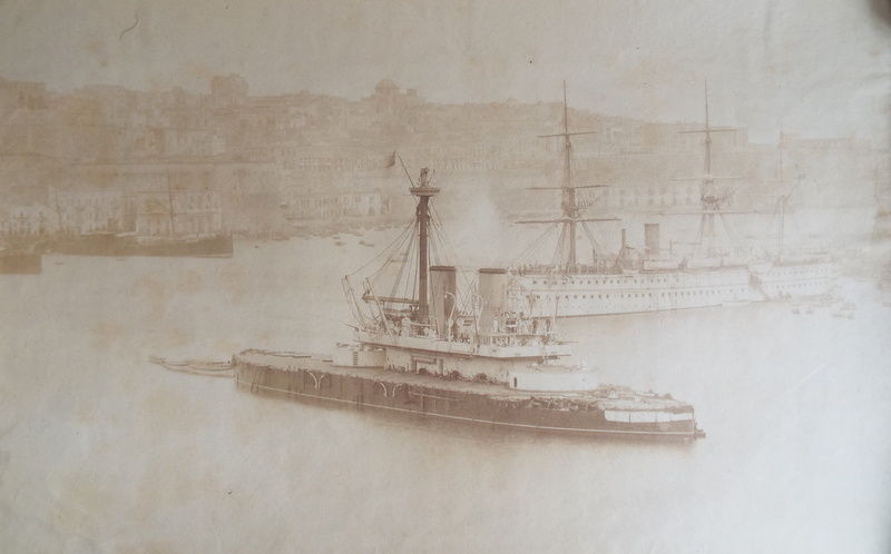 Image for 1884 - 1889  ORIGINAL MANUSCRIPT DIARY AND LOG BOOKS [2] HANDWRITTEN FROM THE UNIQUE PERSPECTIVE OF THE COMMANDER'S STEWARD OF THE RENOWNED HMS DREADNOUGHT