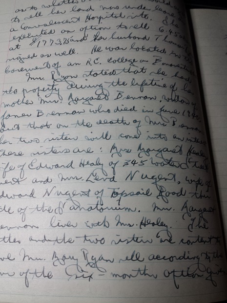 Image for 1942 ORIGINAL MANUSCRIPT DIARY OF A CANADIAN ARMY LAWYER IN NEWFOUNDLAND DEALING WITH UNIQUE HOMEFRONT ISSUES