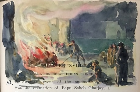 Image for c1895 'ETRETAT: HAMLET OF THE SETTING SUN - A NORMAN VILLAGE AND ITS SURROUNDINGS' WITH 11 ORIGINAL WATERCOLOUR DRAWINGS BY BACON