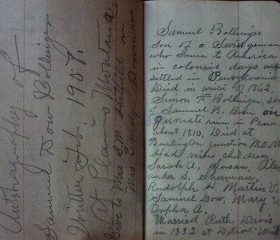 Image for 1907 ORIGINAL MANUSCRIPT DIARY HANDWRITTEN BY A NO GUFF MONTANA LAWMAN, FORMER JUDGE, CIVIL WAR VETERAN, MINER AND NEWSPAPER MAN