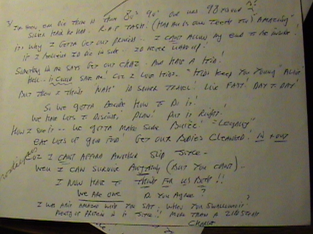 1990s HUGE ARCHIVE OF HANDWRITTEN LETTERS, POETRY, DRAWINGS AND EPHEMERA OF BRITAIN'S MOST FEARED AND NOTORIOUS AUTHOR, ARTIST, KIDNAPPER, ARMED ROBBER, PHYSICAL FITNESS EXPERT, LONG TIME PRISON INMATE AND SELF CLAIMED 'MAD MAN' Image for 1990s HUGE ARCHIVE OF HANDWRITTEN LETTERS, POETRY, DRAWINGS AND EPHEMERA OF BRITAIN'S MOST FEARED AND NOTORIOUS AUTHOR, ARTIST, KIDNAPPER, ARMED ROBBER, PHYSICAL FITNESS EXPERT, LONG TIME PRISON INMATE AND SELF CLAIMED 'MAD MAN'